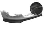 Cup spoilerlip met ABE voor Fiat Panda 3 (Type 312/319) CSL7, Auto-onderdelen, Carrosserie en Plaatwerk, Verzenden, Nieuw