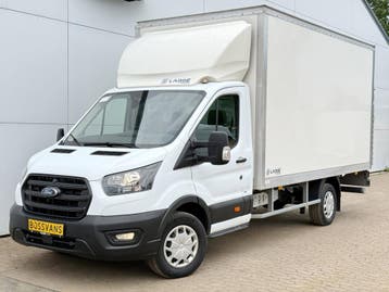 Ford Transit 2.0 TDCI 130PK, Stof, Gebruikt, Zwart, Airconditioning