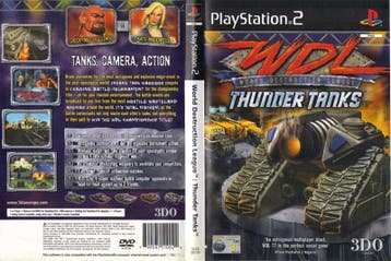 World Destruction League Thunder Tanks (ps2 tweedehands, Ophalen of Verzenden, Zo goed als nieuw