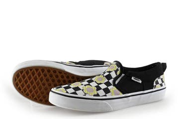 Vans Instappers in maat 36½ Zwart, Verzenden, Zo goed als nieuw, Vans, Instappers