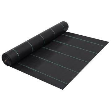 vidaXL Worteldoek 2x100 m PP zwart, Tuin en Terras, Overige Tuin en Terras, Verzenden, Nieuw