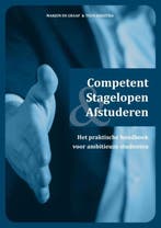 9789403619873 Competent Stagelopen  Afstuderen, Verzenden, Zo goed als nieuw, Marjon De Graaf