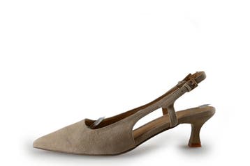 Manfield Pumps in maat 36 Beige, Pumps, Verzenden, Beige, Zo goed als nieuw