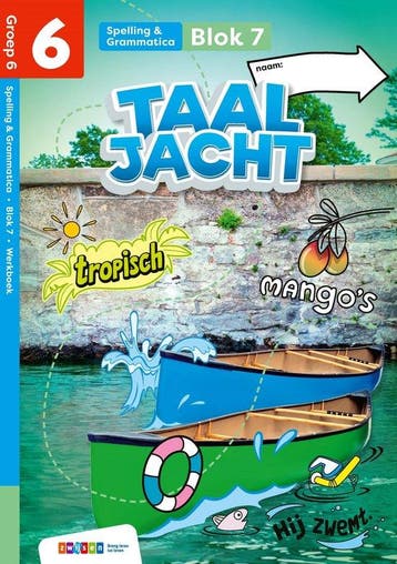groep 6 blok 7-8 spelling & grammatica / Taaljacht /, Verzenden, Zo goed als nieuw