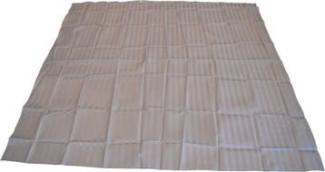 Douchegordijn - Grijs - 180 cm x 180 cm - Inclusief ringen -, Huis en Inrichting, Badkamer | Badtextiel en Accessoires, Verzenden