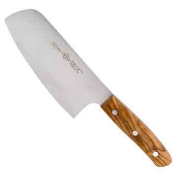 Eikaso Solingen Chinees Koksmes 17 cm – Olijfhouten Handv., Ophalen of Verzenden, Nieuw, Hout