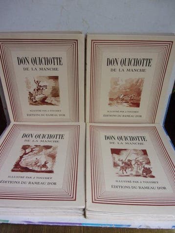 Cervantés ( Miguel de ) - DON QUICHOTTE -Collection en 4