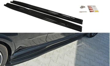 Zijskirts Diffusers Fiat Punto Evo Abarth Glanzend Zwart, Ophalen of Verzenden, Nieuw