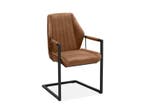 Eetkamerstoel Vera - eetkamerstoelen - Cognac, Huis en Inrichting, Stoelen, Nieuw, Stof
