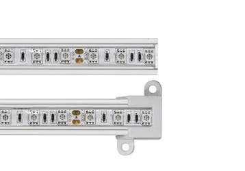 LED strip 50cm - Aluminium Profiel - IP65 - RGB - Male + fem, Ophalen of Verzenden, Nieuw