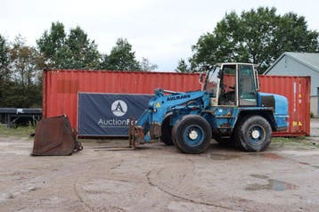 Veiling: Wiellader Ahlmann AZ150 Diesel 98kW 2002, Ophalen, Wiellader of Shovel