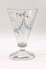 Emile Gallé - Vaas - Glas - Bloemen Libellen ca. 1885