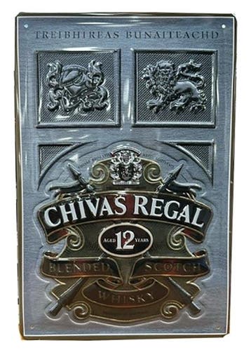 Chivas Regal reclamebord, Ophalen of Verzenden, Nieuw