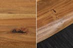 Eettafel MAMMUT 240cm tafelblad 60mm acaciahout, Ophalen of Verzenden, Nieuw