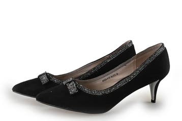 Jumex Pumps in maat 39 Zwart, Pumps, Verzenden, Zwart, Zo goed als nieuw