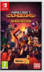 Minecraft: Dungeons - Hero Edition Switch Morgen in huis!, Spelcomputers en Games, 3 spelers of meer, Ophalen of Verzenden, Zo goed als nieuw