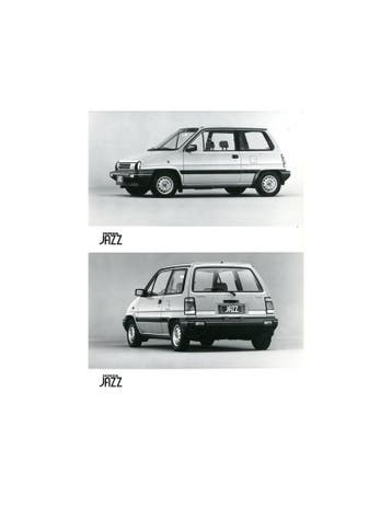 1985 HONDA JAZZ PERSFOTO, Nieuw, Honda, Author