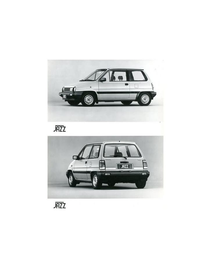 1985 HONDA JAZZ PERSFOTO, Boeken, Auto's | Folders en Tijdschriften, Honda
