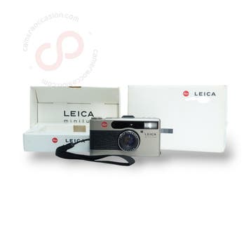 Leica Minilux champagne 2.4 40mm Summarit 18006 nr. 0650, Ophalen of Verzenden, Zo goed als nieuw, Compact, Overige Merken