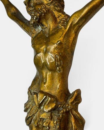 sculptuur, Corpus Christi 17th/18th century - 13 cm -