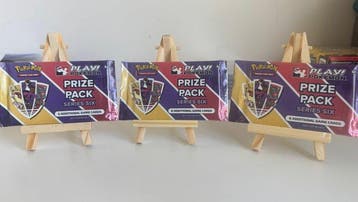 Pokémon - 4 Booster pack - Prize Pack Series Six - Various, Nieuw