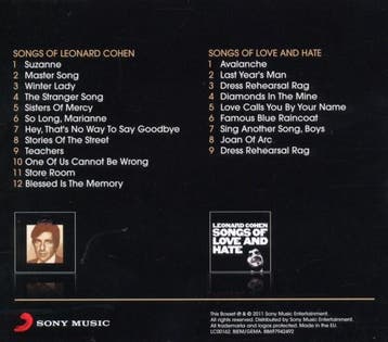 cd - leonard cohen - SONGS OF LEONARD COHEN / SONGS OF LO..., Verzenden, Zo goed als nieuw