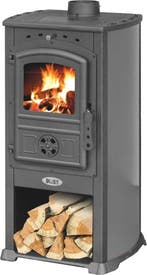 Modena Houtkachel | Gietijzer | OP=OP!, Doe-het-zelf en Verbouw, Verwarming en Radiatoren, Hoog rendement (Hr), Minder dan 60 cm