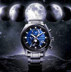 Citizen - Moonphase Tsuki Yomi - Radiocontrollato Titanio -, Sieraden, Tassen en Uiterlijk, Horloges | Heren, Nieuw