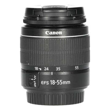 Canon EF-S 18-55mm f/3.5-5.6 III met garantie, Ophalen of Verzenden, Gebruikt
