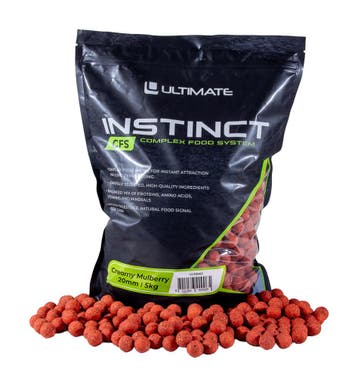 Ultimate Instinct CFS Boilies 15mm 5kg - Creamy Mulberry, Verzenden, Nieuw, Overige typen