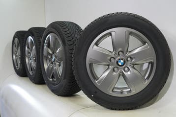 BMW 1 2 serie F40 F44 2 serie Gran Coupe 517 16 inch velgen, Gebruikt, Velg(en), 16 inch, Winterbanden