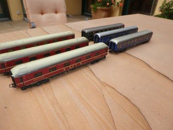Märklin H0 - 4026/4029/4051/4064 - Modeltrein personenwagen, Nieuw