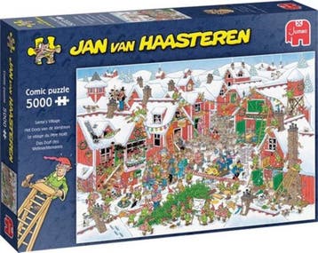 Jan van Haasteren - Het dorp van de Kerstman - 5000 stukjes, Ophalen of Verzenden, Nieuw