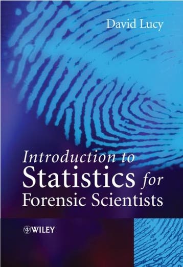 Introduction to Statistics for Forensic Scient 9780470022016, Verzenden, Zo goed als nieuw