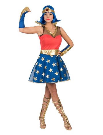 Superwoman Jurk Dames, Ophalen of Verzenden, Nieuw