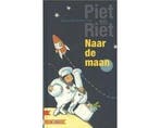 Maan roos vis AVI meegroeiboek  -   Naar de maan: Piet en Ri, Boeken, Verzenden, Zo goed als nieuw