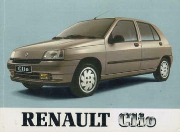 1991Renault Clio Instructieboekje Nederlands, Verzenden