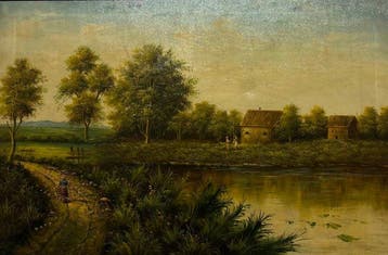 Italiaanse school (XX) - Quiete campestre
