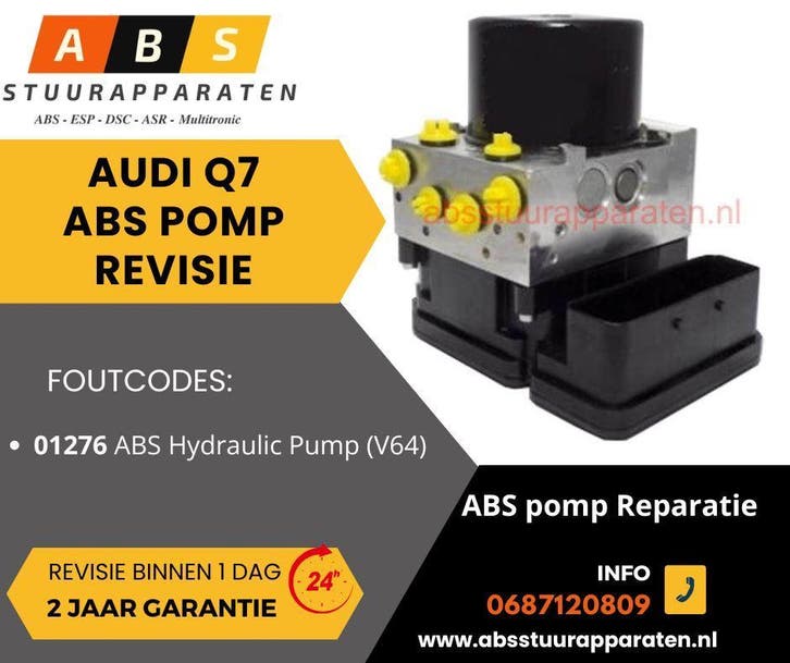 ABS pomp Audi Q7 4L0614517 4L0614517E 4L0614517D 4L0614517F, Auto-onderdelen, Remmen en Aandrijving, Gereviseerd, Audi, Ophalen of Verzenden