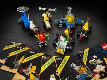 Lego Set - Space - 7 Vintage Sets, Nieuw