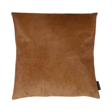kussen koe uni bruin 45x45cm, Verzenden, Nieuw