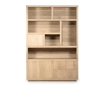 Kabinet Helsinki 150x42cm - naturel | Eleonora, Ophalen of Verzenden, Nieuw