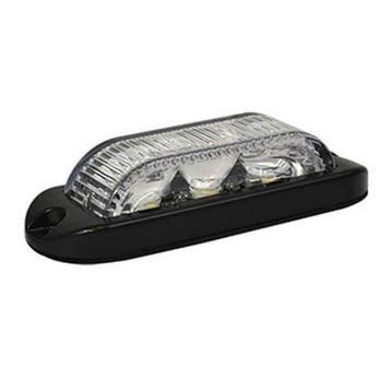 LED Flitser 3 LEDs Wit 180° | 10-30v |, Verzenden, Nieuw