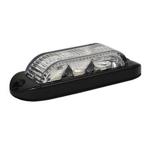 LED Flitser 3 LEDs Wit 180° | 10-30v |, Auto-onderdelen, Verlichting, Verzenden