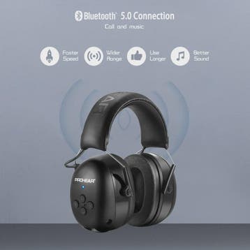 ZOHAN Bluetooth Koptelefoon met Gehoorbescherming - Ruisonde, Verzenden, Nieuw