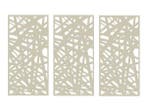 Veiling - 3x Composiet terrasscherm Kerplunk 180x90cm, Tuin en Terras, Nieuw