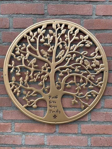 Decoratief ornament - Levensboom muurdecoratie 50 cm -, Antiek en Kunst