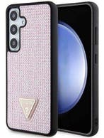 Guess Samsung Galaxy S24 Back Cover Case Rhinestones Roze, Telecommunicatie, Mobiele telefoons | Hoesjes en Frontjes | Samsung