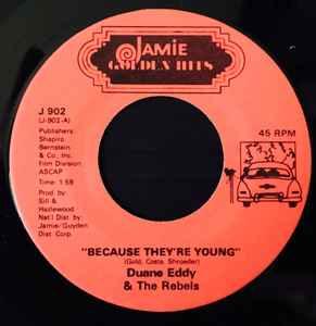 vinyl single 7 inch - Duane Eddy &amp; The Rebels - Becau..., Cd's en Dvd's, Verzenden, Zo goed als nieuw, 7 inch, Rock en Metal