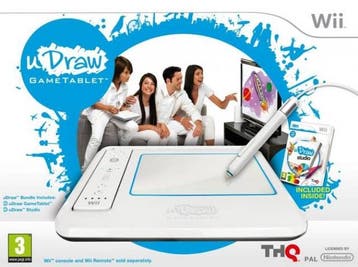 UDraw Game Tablet + uDraw Studio (Nintendo Wii), Verzenden, Gebruikt